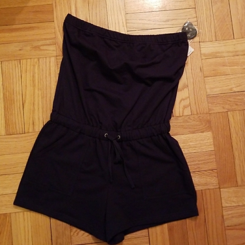 New York and company navy blue romper